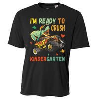 I'm Ready To Crush Kindergarten Dinosaur Back To School Cooling Performance Crew T-Shirt