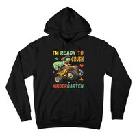 I'm Ready To Crush Kindergarten Dinosaur Back To School Hoodie