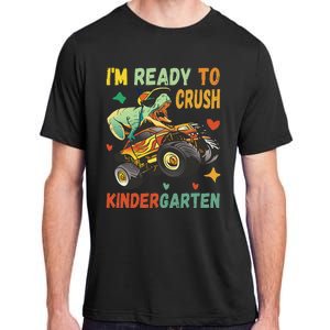 I'm Ready To Crush Kindergarten Dinosaur Back To School Adult ChromaSoft Performance T-Shirt