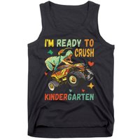 I'm Ready To Crush Kindergarten Dinosaur Back To School Tank Top