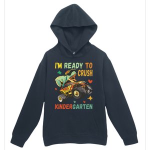 I'm Ready To Crush Kindergarten Dinosaur Back To School Urban Pullover Hoodie