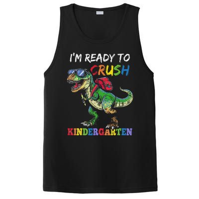 IM Ready To Crush Kindergarten Dinosaur 1st Day Of School PosiCharge Competitor Tank