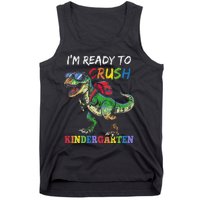 IM Ready To Crush Kindergarten Dinosaur 1st Day Of School Tank Top