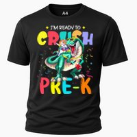 I'm Ready To Crush PreK Unicorn Dinosaur Back To School Cooling Performance Crew T-Shirt