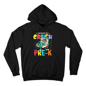 I'm Ready To Crush PreK Unicorn Dinosaur Back To School Hoodie