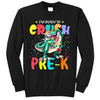 I'm Ready To Crush PreK Unicorn Dinosaur Back To School Sweatshirt