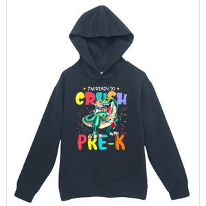 I'm Ready To Crush PreK Unicorn Dinosaur Back To School Urban Pullover Hoodie