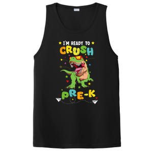 Im Ready To Crush PreK T Rex Dinosaur Back To School PosiCharge Competitor Tank