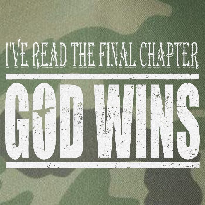 Ive Read The Final Chapter God Wins Christian Legacy Tie Dye Trucker Hat