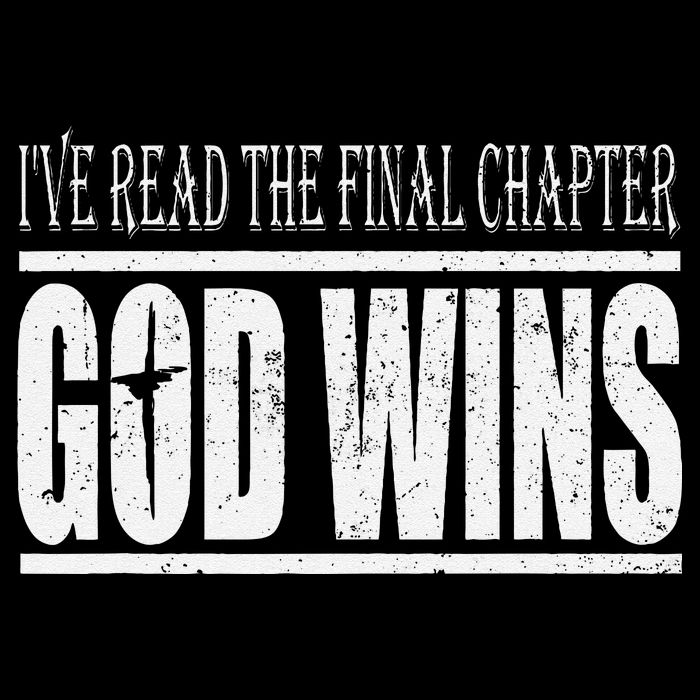 Ive Read The Final Chapter God Wins Christian Flexfit Unipanel Trucker Cap