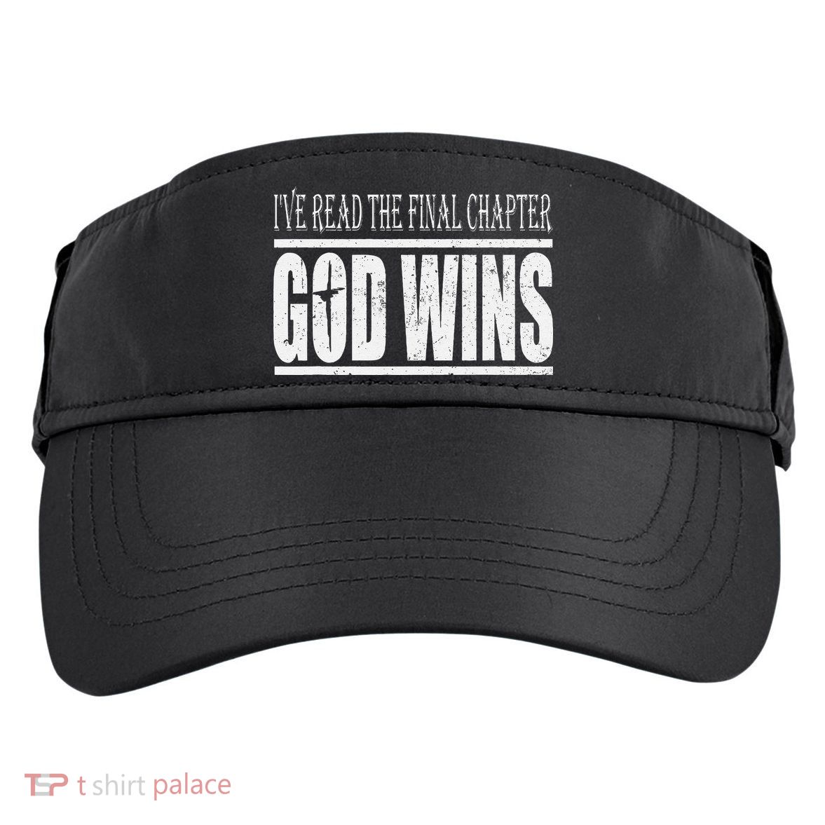 Ive Read The Final Chapter God Wins Christian Adult Drive Performance Visor