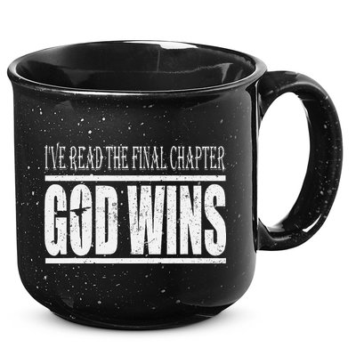 Ive Read The Final Chapter God Wins Christian 15oz Campfire Ceramic Mug