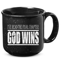 Ive Read The Final Chapter God Wins Christian 15oz Campfire Ceramic Mug