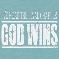 Ive Read The Final Chapter God Wins Christian Sueded Cloud Jersey T-Shirt