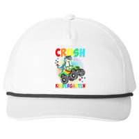 I'm Ready To Crush Kindergarten Dinosaur Back To School Snapback Five-Panel Rope Hat