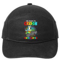 I'm Ready To Crush Kindergarten Dinosaur Back To School 7-Panel Snapback Hat