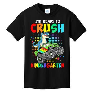 I'm Ready To Crush Kindergarten Dinosaur Back To School Kids T-Shirt