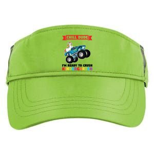 Im Ready To Crush Kindergarten Kindergarten Graduation Gift Adult Drive Performance Visor