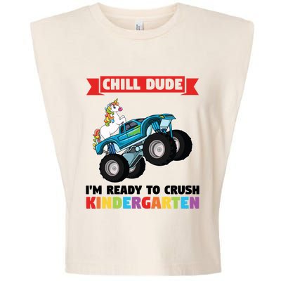 Im Ready To Crush Kindergarten Kindergarten Graduation Gift Garment-Dyed Women's Muscle Tee