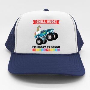 Im Ready To Crush Kindergarten Kindergarten Graduation Gift Trucker Hat