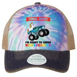 Im Ready To Crush Kindergarten Kindergarten Graduation Gift Legacy Tie Dye Trucker Hat