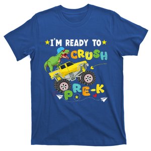 Im Ready To Crush PreK T Rex Dinosaur Truck Back To School T-Shirt