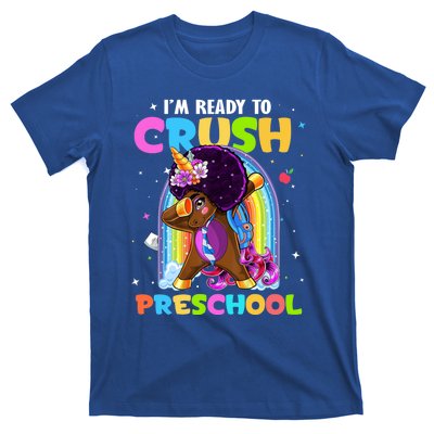 Im Ready To Crush Preschool Rainbow Unicorn Back To School Cute Gift T-Shirt