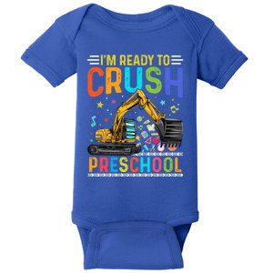 Im Ready To Crush Preschool Team Preschool Teacher Great Gift Baby Bodysuit