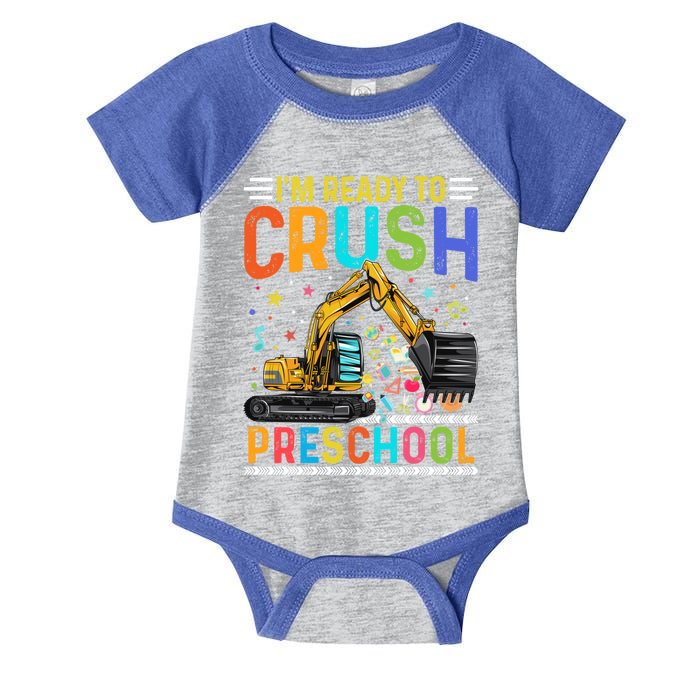 Im Ready To Crush Preschool Team Preschool Teacher Great Gift Infant Baby Jersey Bodysuit