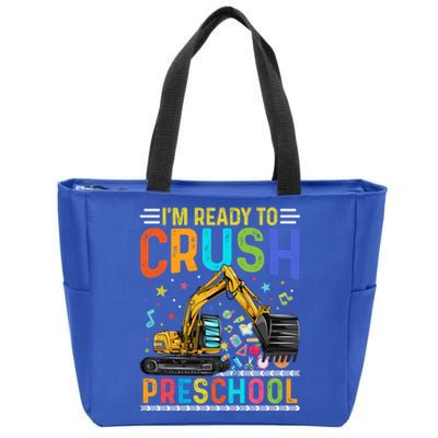 Im Ready To Crush Preschool Team Preschool Teacher Great Gift Zip Tote Bag