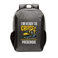 Im Ready To Crush Preschool Boy First Day Of Preschool Vector Backpack