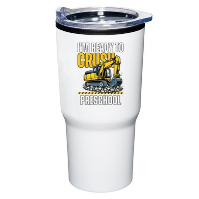 Im Ready To Crush Preschool Boy First Day Of Preschool Tumbler