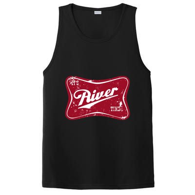 ItS River Time Boating And Fishing Camping Adventure Cute Gift PosiCharge Competitor Tank