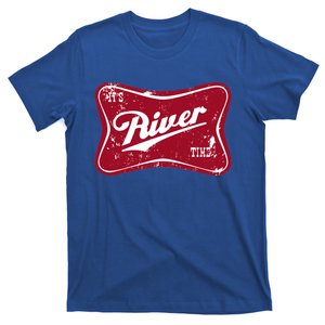 ItS River Time Boating And Fishing Camping Adventure Cute Gift T-Shirt