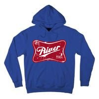 ItS River Time Boating And Fishing Camping Adventure Cute Gift Tall Hoodie