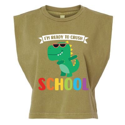 Im Ready To Crush School 1St Grade Meaningful Gift Garment-Dyed Women's Muscle Tee