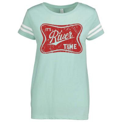 ItS River Time River Vibes Enza Ladies Jersey Football T-Shirt