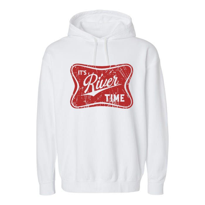 ItS River Time River Vibes Garment-Dyed Fleece Hoodie