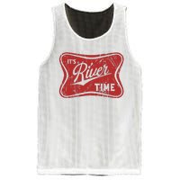 ItS River Time River Vibes Mesh Reversible Basketball Jersey Tank