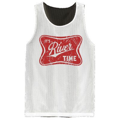 ItS River Time River Vibes Mesh Reversible Basketball Jersey Tank