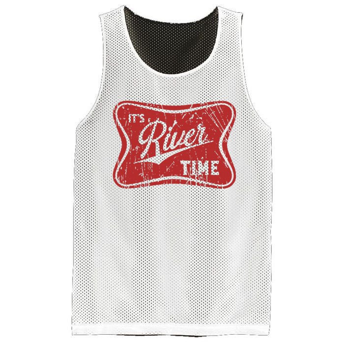 ItS River Time River Vibes Mesh Reversible Basketball Jersey Tank