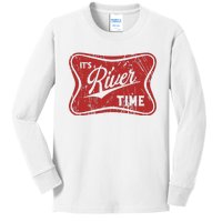 ItS River Time River Vibes Kids Long Sleeve Shirt