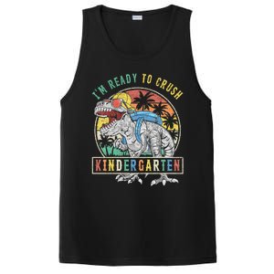 I'm Ready To Crush Kindergarten Dinosaur First Day Of School PosiCharge Competitor Tank