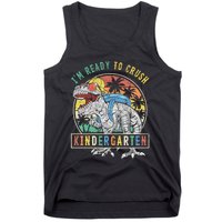 I'm Ready To Crush Kindergarten Dinosaur First Day Of School Tank Top