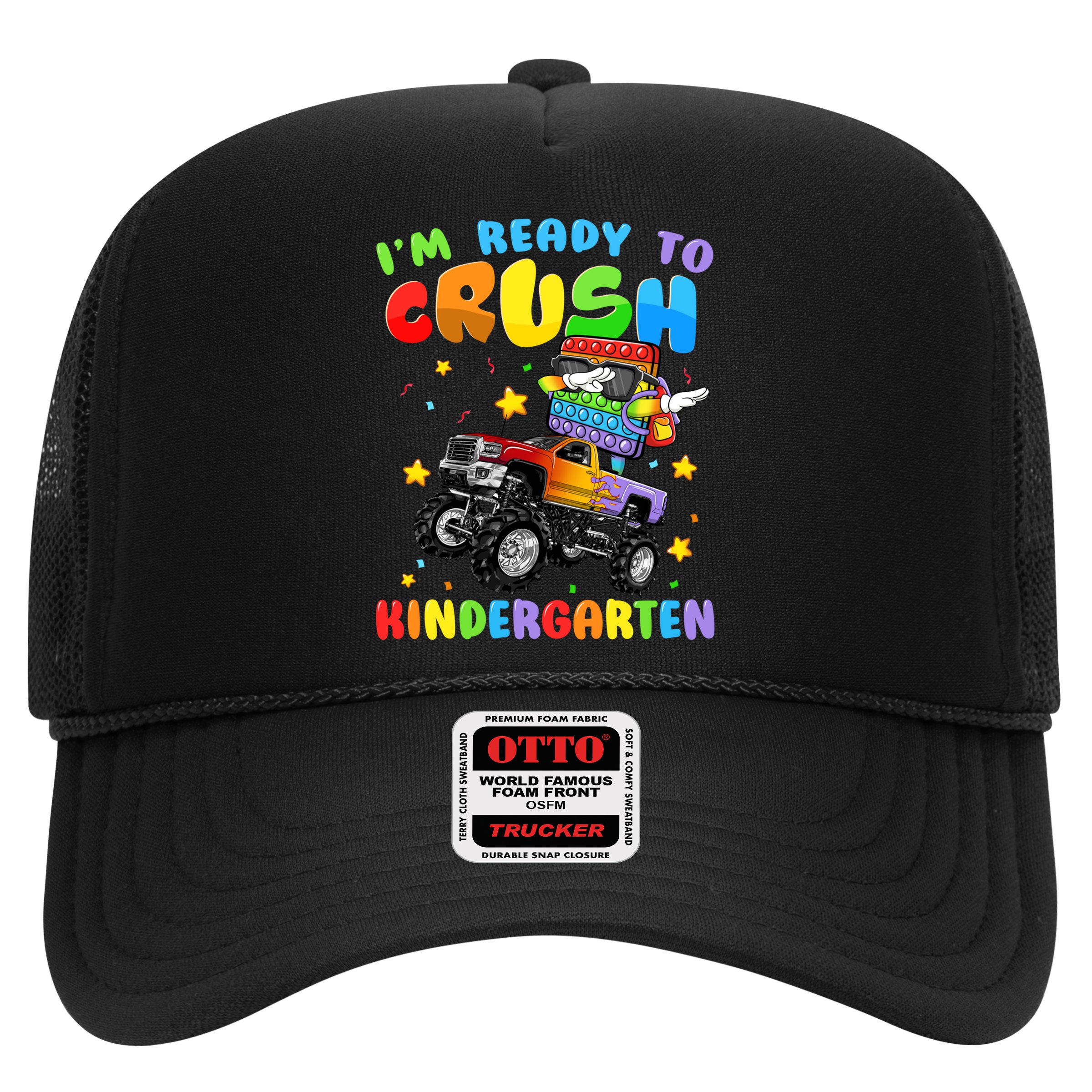 I'm Ready To Crush Kindergarten Poppin’ First Day Of School Gift Hat