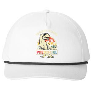 I'm Ready To Crush Preschool Dinosaur T Rex Back To School Snapback Five-Panel Rope Hat