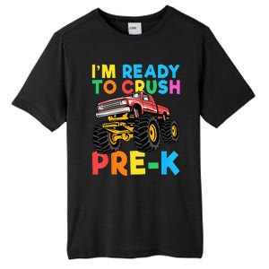 Im Ready To Crush PreK First Day Monster Truck Tall Fusion ChromaSoft Performance T-Shirt