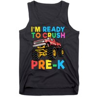 Im Ready To Crush PreK First Day Monster Truck Tank Top