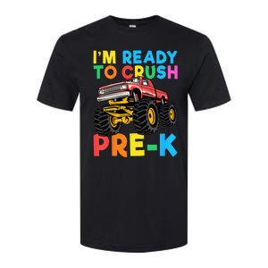 Im Ready To Crush PreK First Day Monster Truck Softstyle CVC T-Shirt