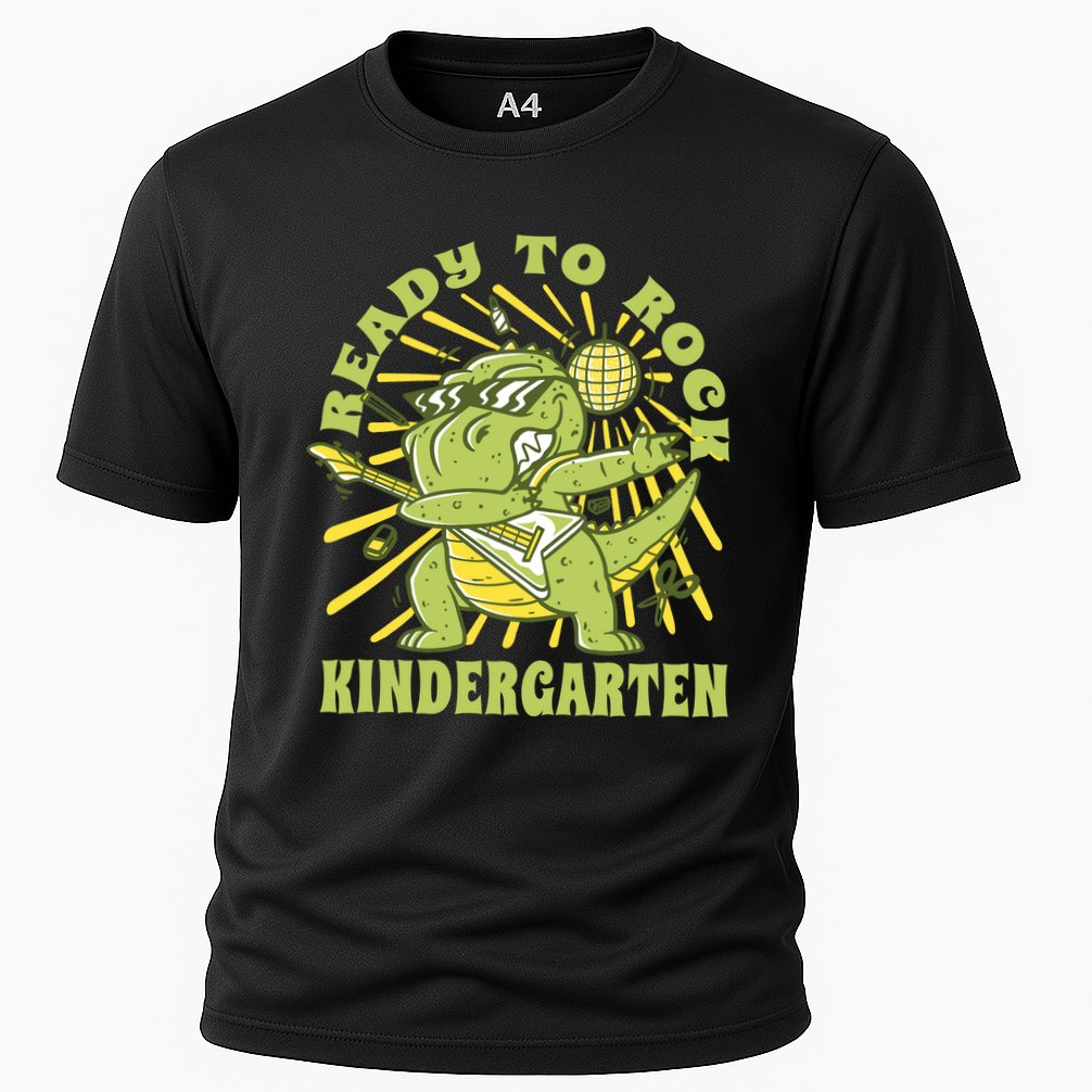 I'm Ready To Crush Kindergarten Dinosaur Cooling Performance Crew T-Shirt